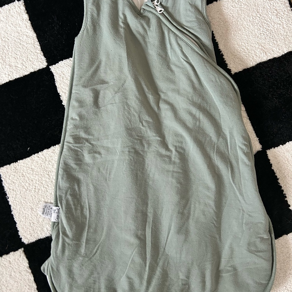 Cozy Green Kids Pajamas Sleep Sack